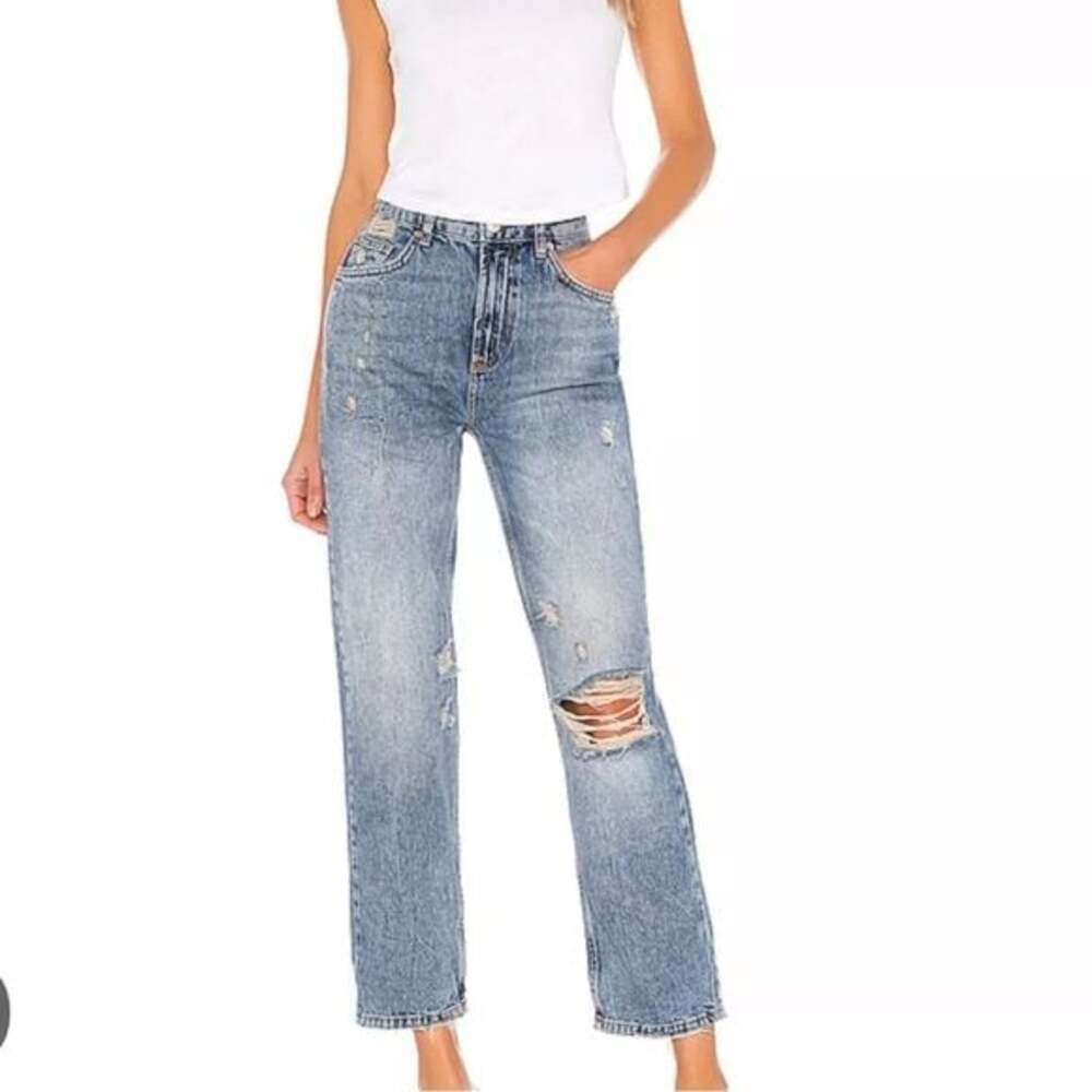NWT Free People Dakota Straight Leg Jeans